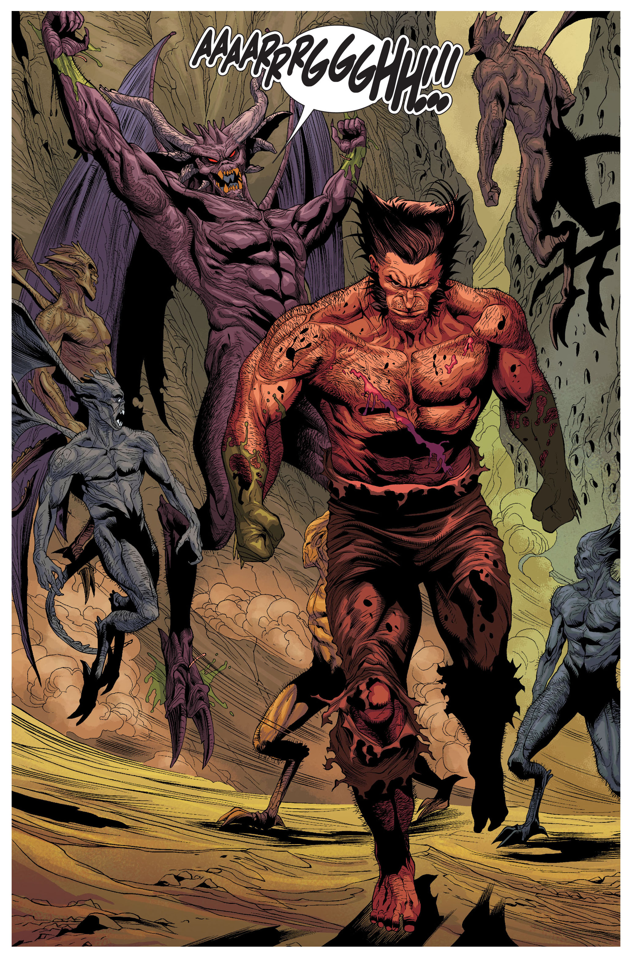 Read online Wolverine (2010) comic -  Issue #4 - 19