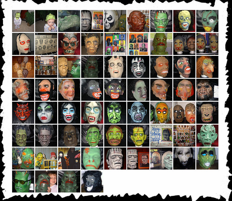 Monster Masks on Flickr Week Day 2 Poseable Monster Blood Curdling