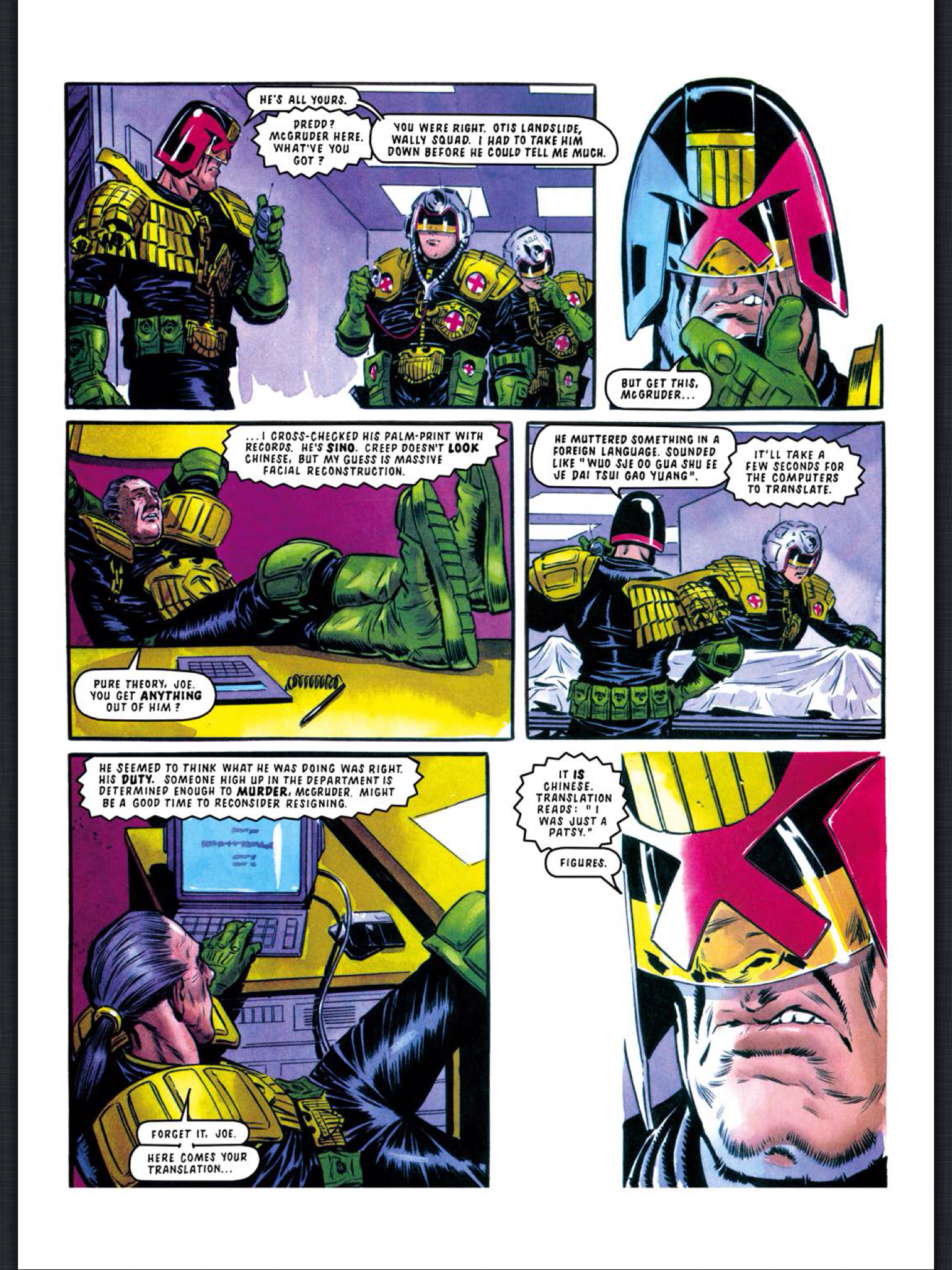 Read online Judge Dredd: The Complete Case Files comic -  Issue # TPB 20 - 174