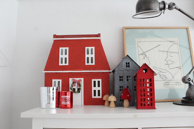 casitas de navidad estilo nórdico diy