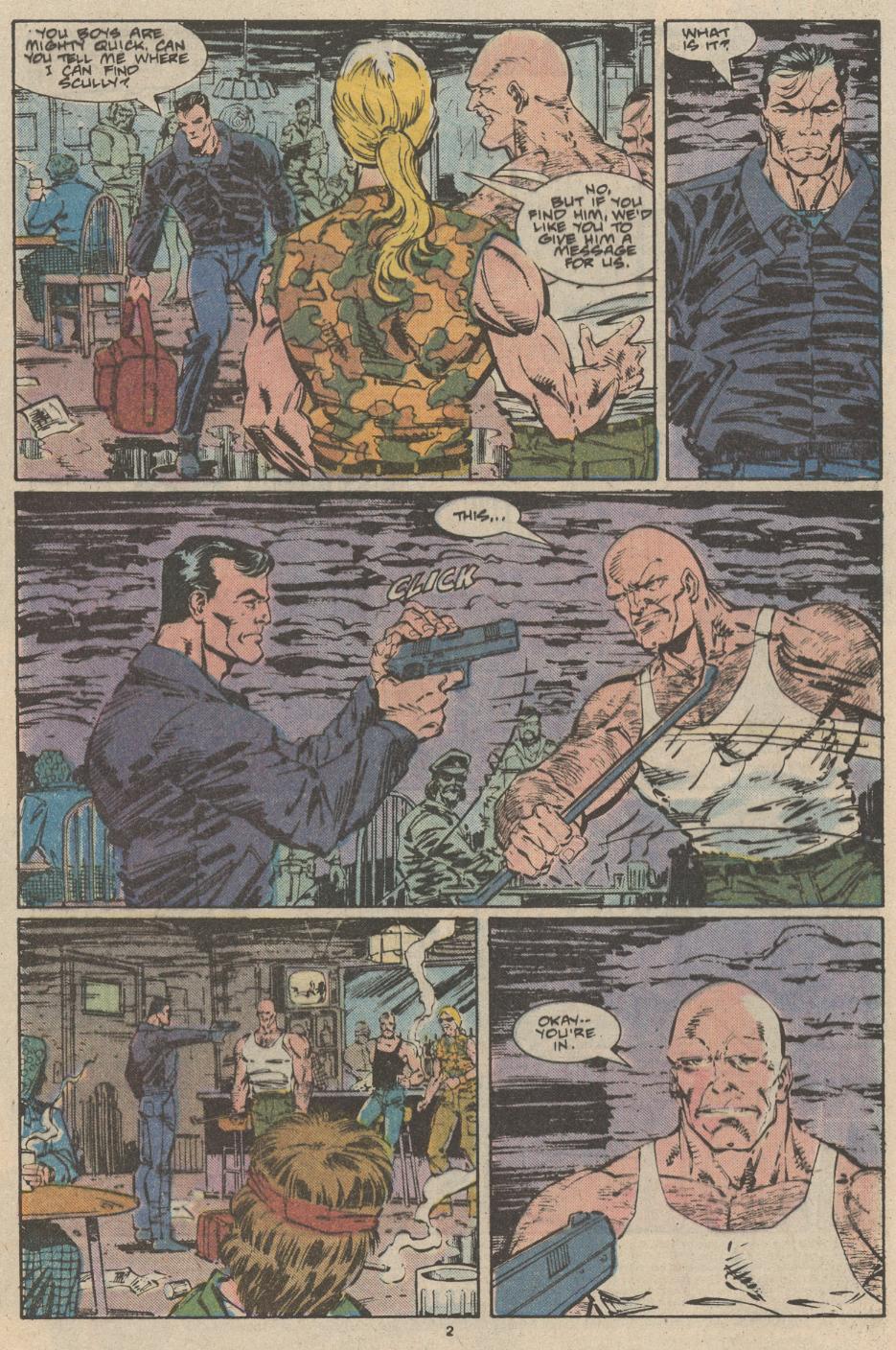Read online The Punisher (1987) comic -  Issue #22 - Ninja Training Camp - 3