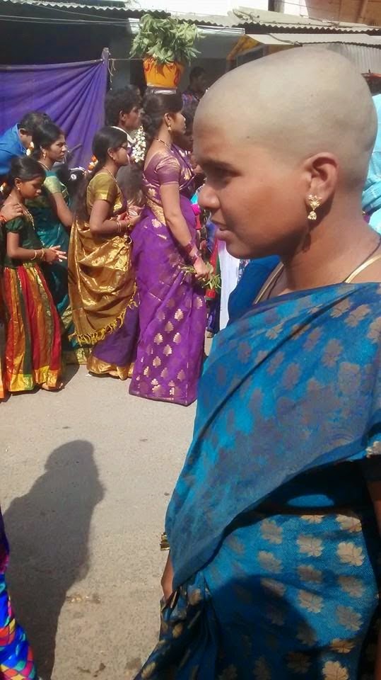 Tamil wife Headshave bald Ultimate Headshave