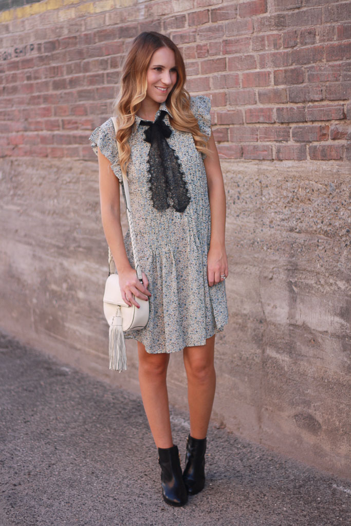 Little Bow Tie Dress Twenties Girl Style