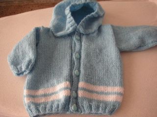 Knitting Galore: Super Easy Knit Baby Hoodie