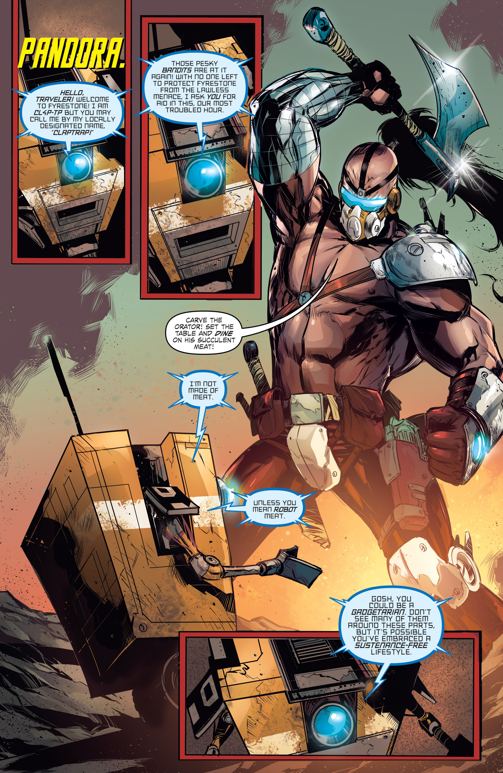 Read online Borderlands: The Fall of Fyrestone comic -  Issue #1 - 3