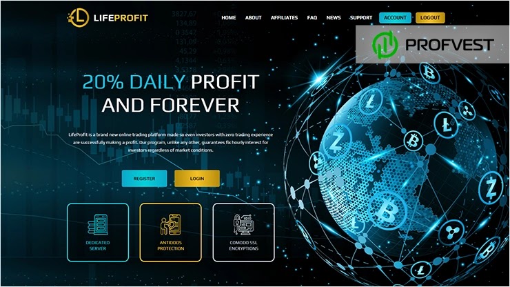 LifeProfit: обзор и отзывы о lifeprofit.io (HYIP платит) LifeProfit обзор и отзывы HYIP-проекта