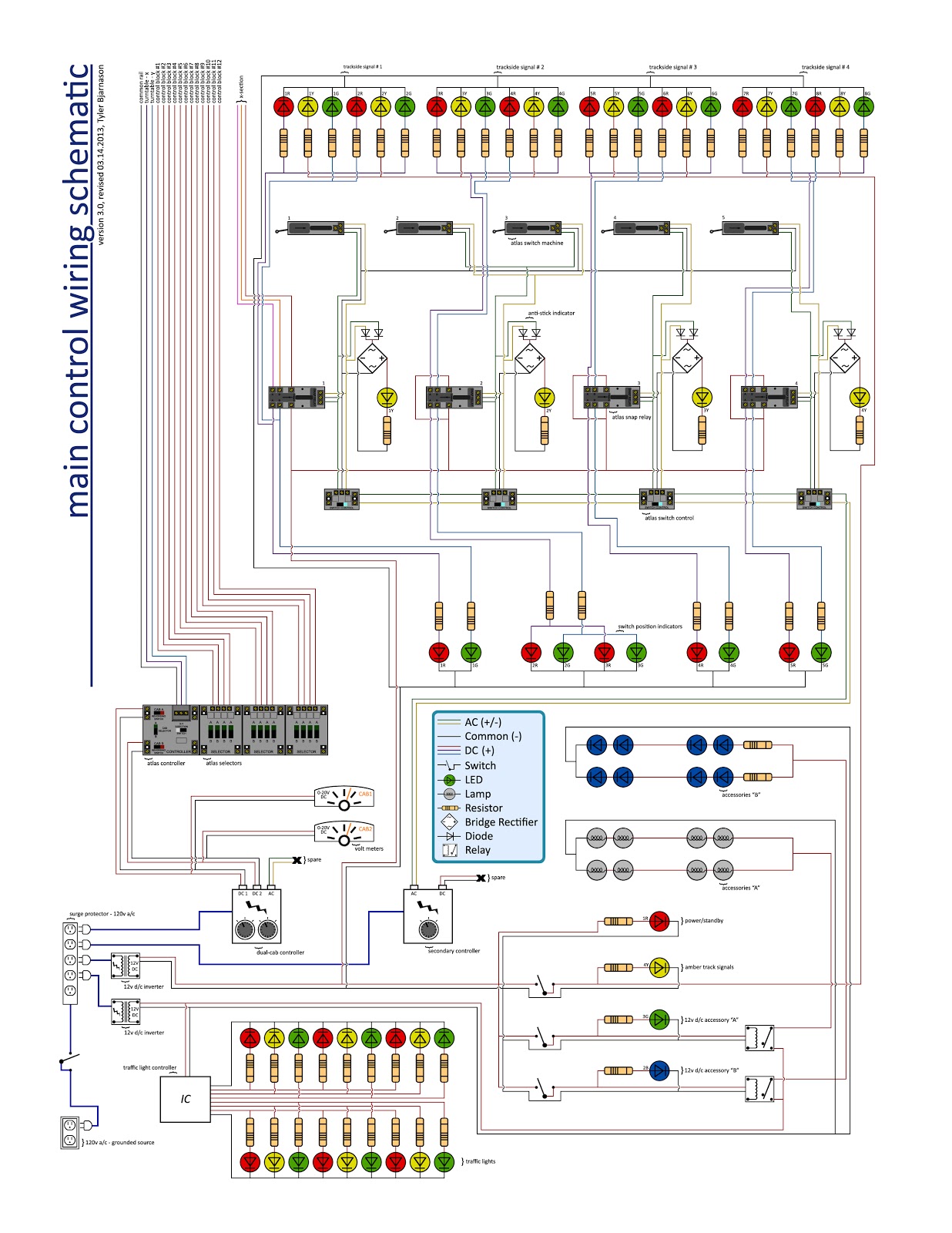 TY'S MODEL RAILROAD: Wiring Diagrams