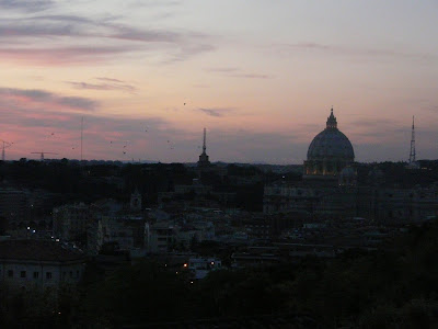 View-to-the-St.Peter's-Cathedral-from-Gianicolo-Hill-Rome-Italy