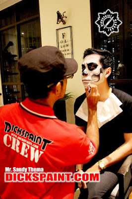 Make Up Horor Skeleton Jakarta