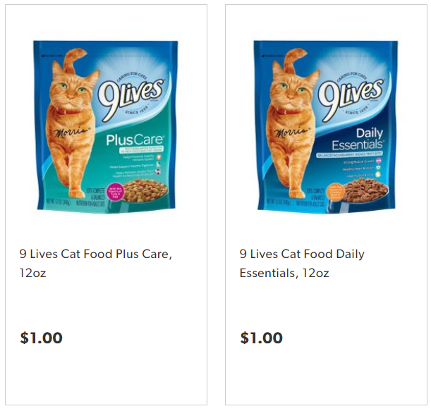 Dollar General Free 9 Lives Cat Food With Coupon Deals And To Dos