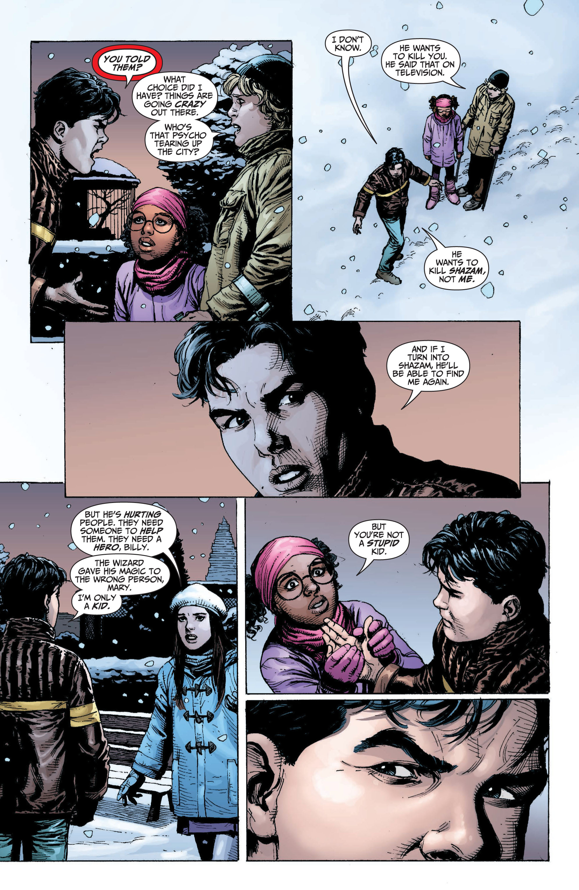 Read online Shazam! (2013) comic -  Issue #1 - 129