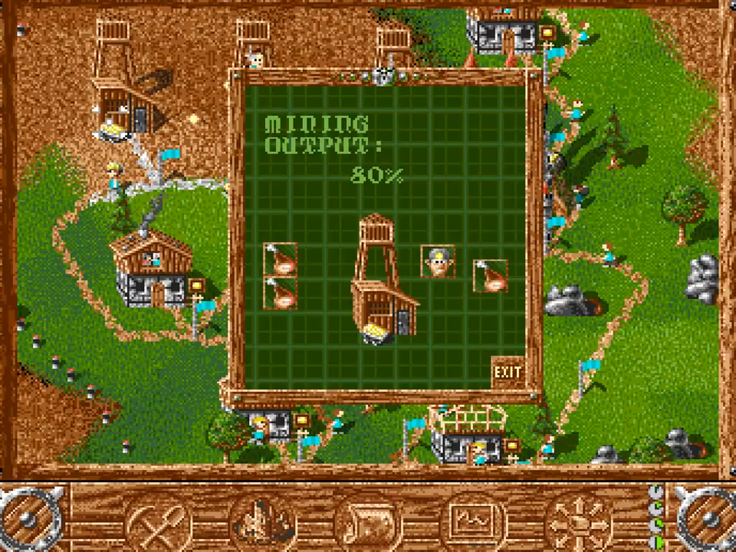 The Settlers (Blue Byte game, Commodore Amiga, 1993) reviewed by AlanG.