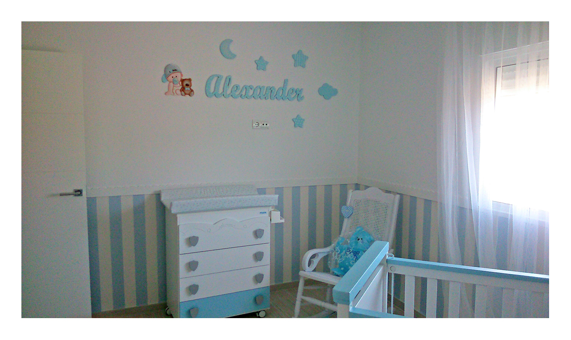 BABY DELICATESSEN LETRAS DE MADERA: LA HABITACIÓN DE ALEXANDER