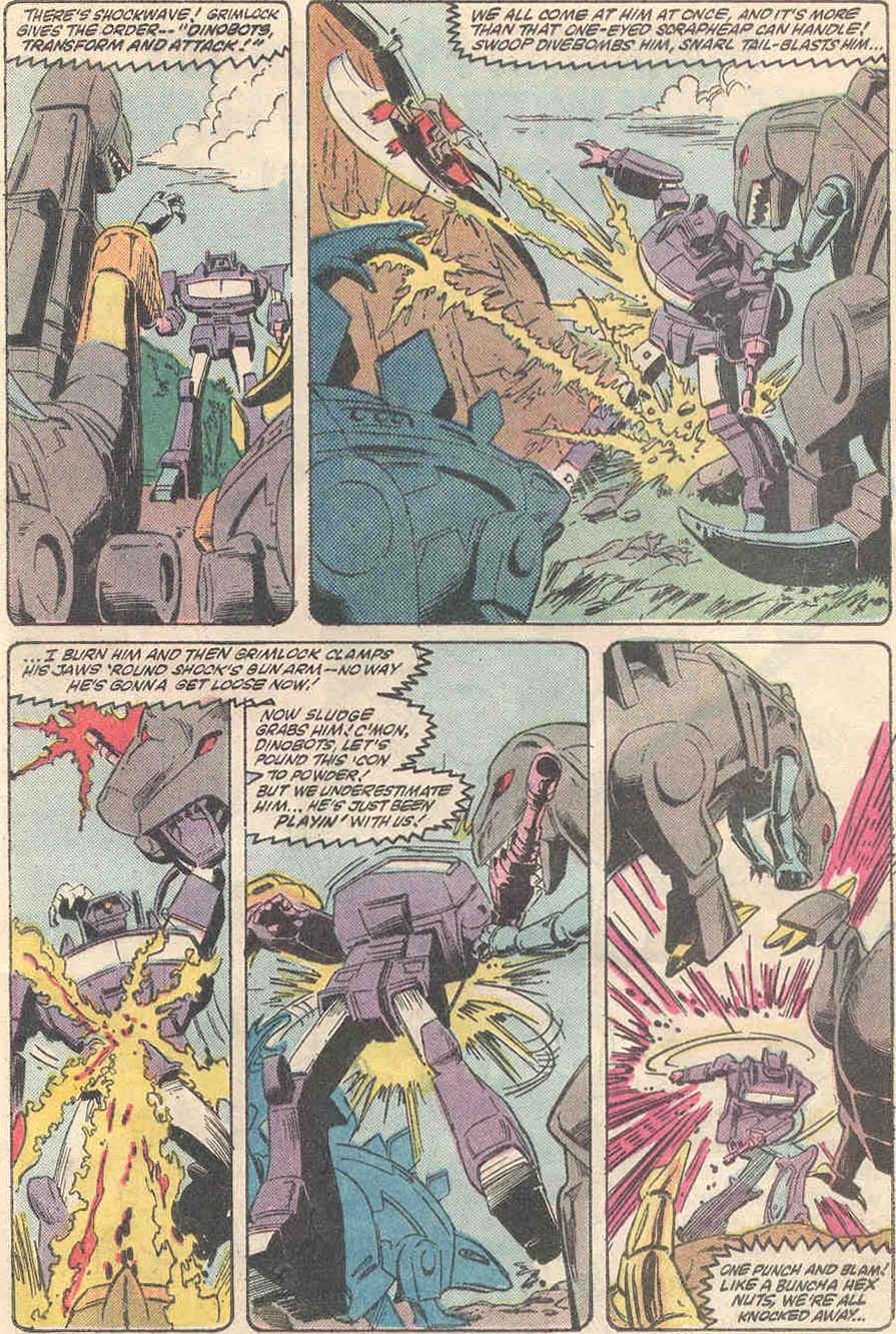 Read online The Transformers (1984) comic -  Issue #8 - 9
