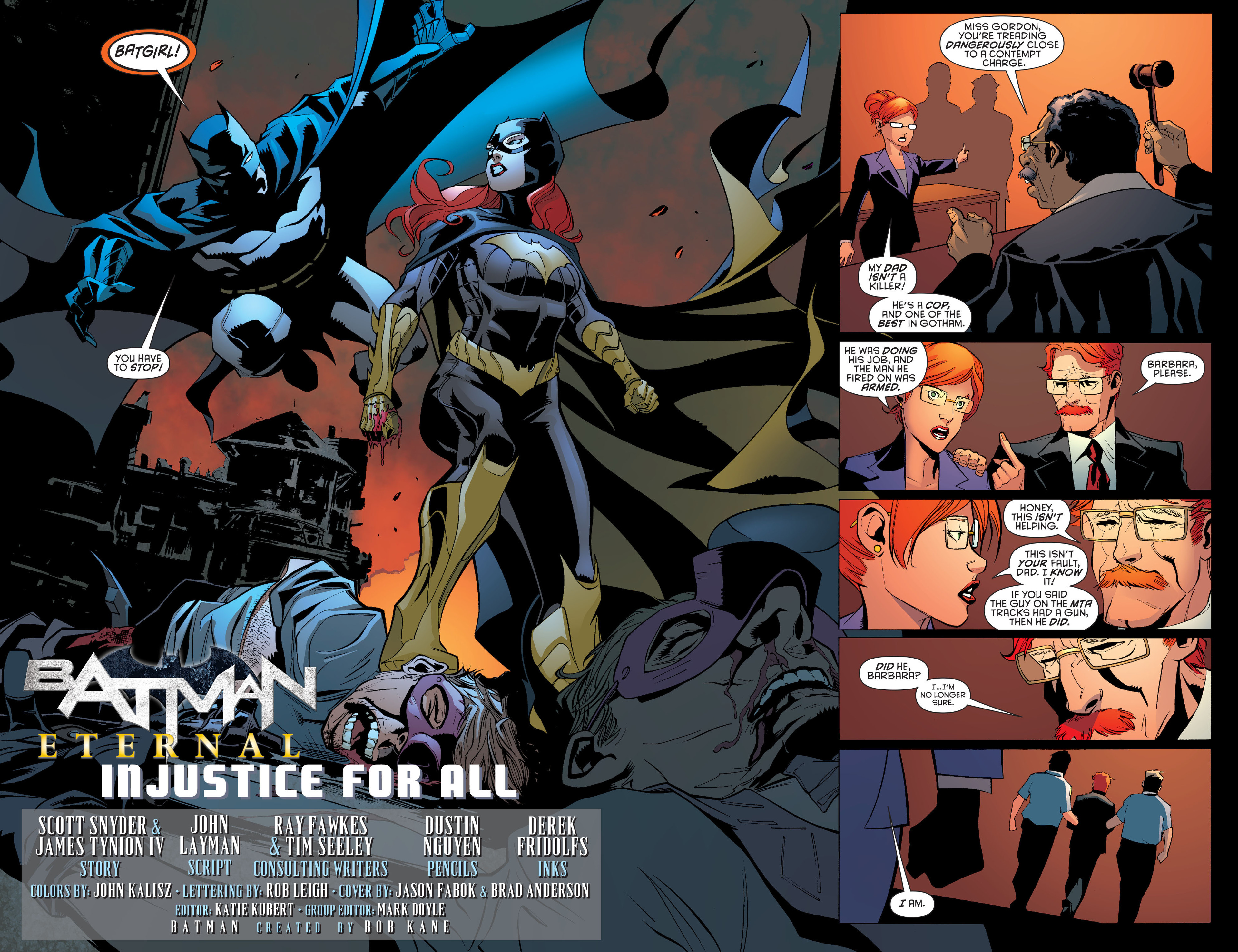 Read online Batman Eternal comic -  Issue #4 - 5