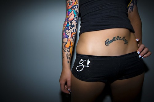 girls tattoos on back. Girls Tattoos Lower Back