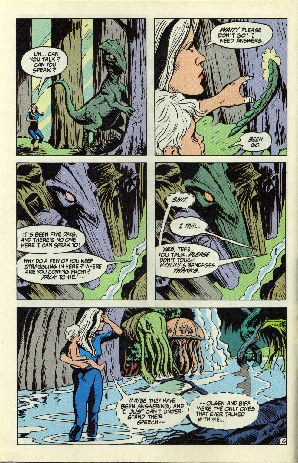 Read online Swamp Thing (1982) comic -  Issue #107 - 6