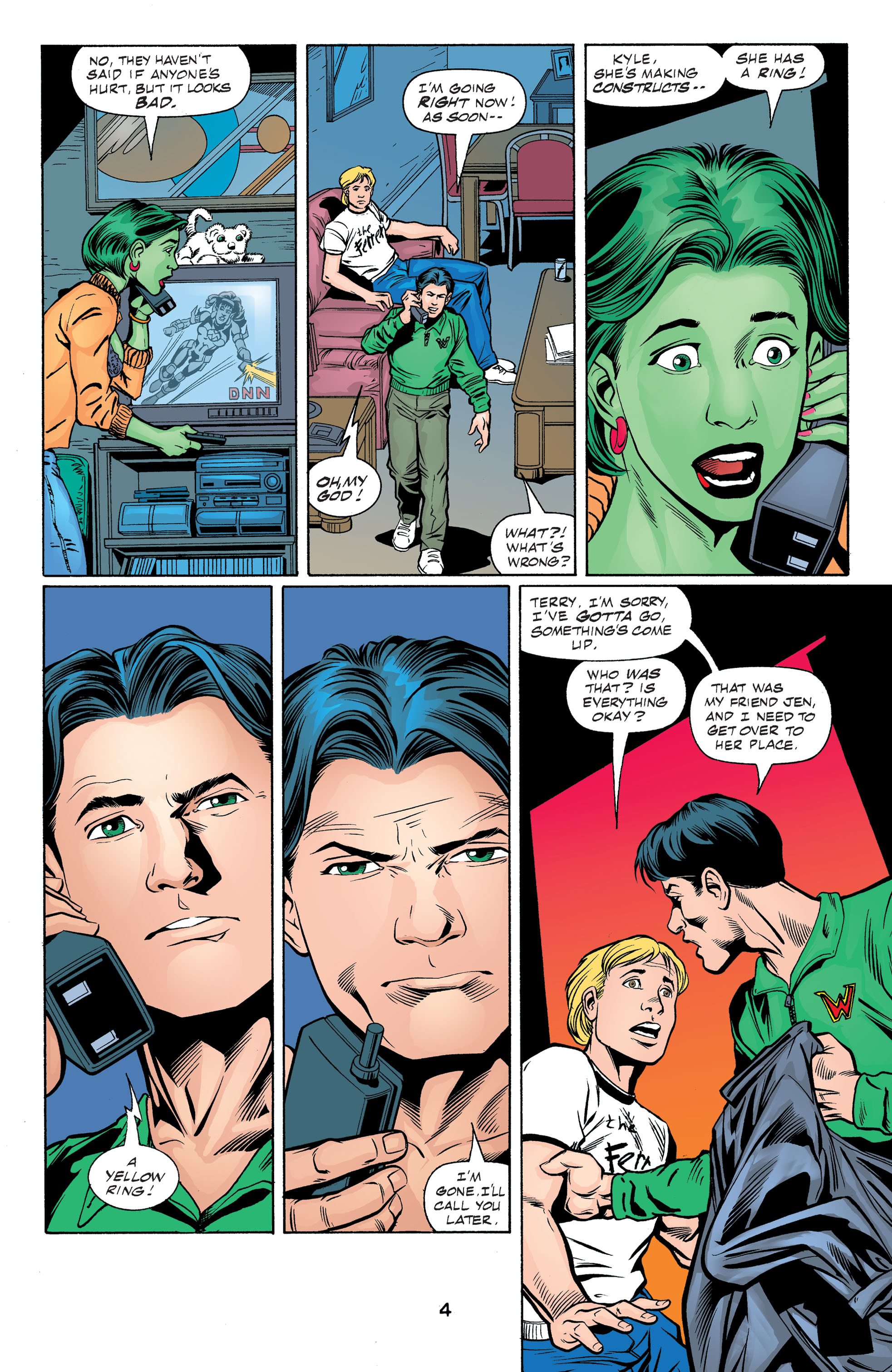 Read online Green Lantern (1990) comic -  Issue #132 - 5