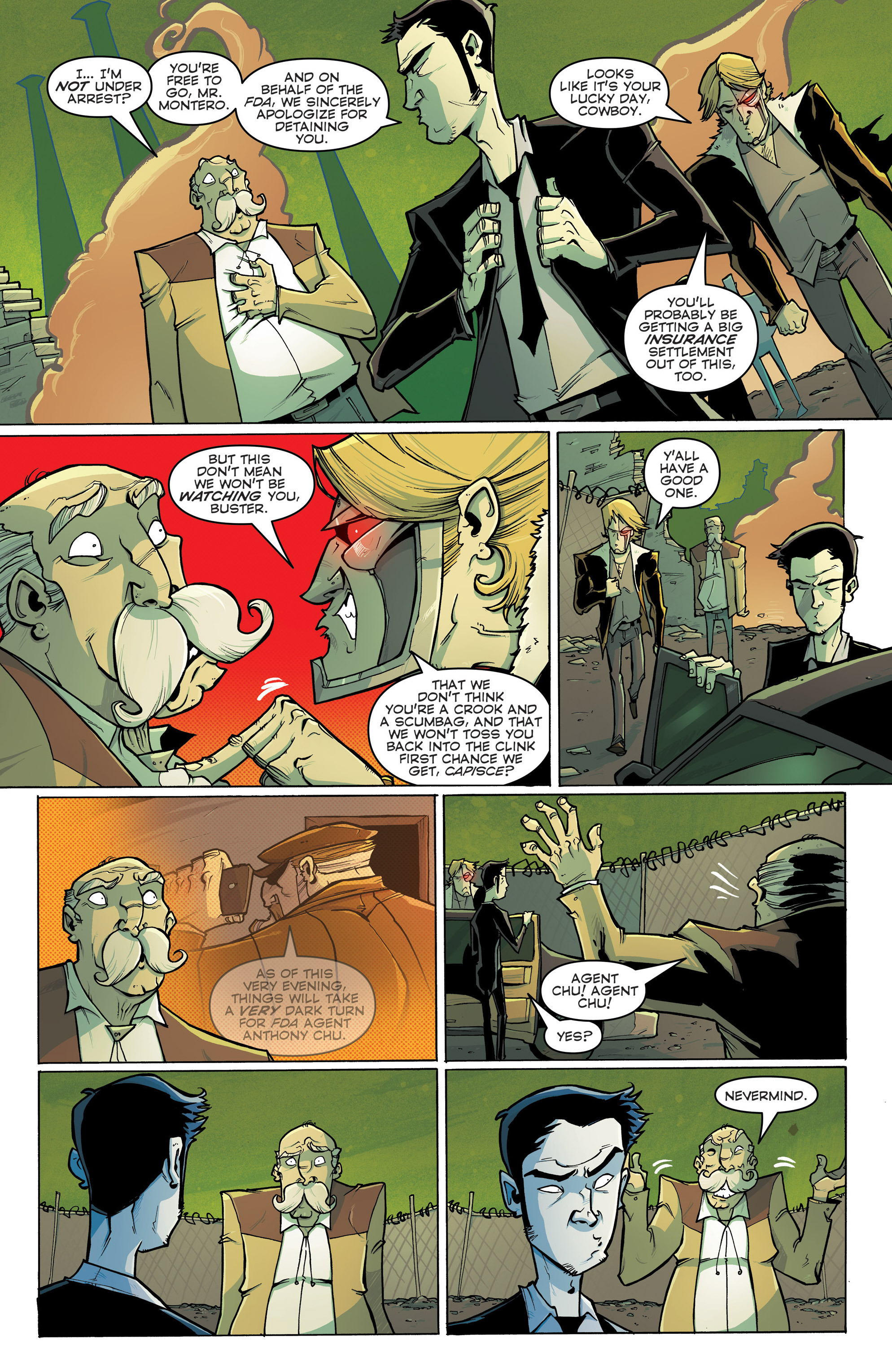 Read online Chew comic -  Issue #54 - 20