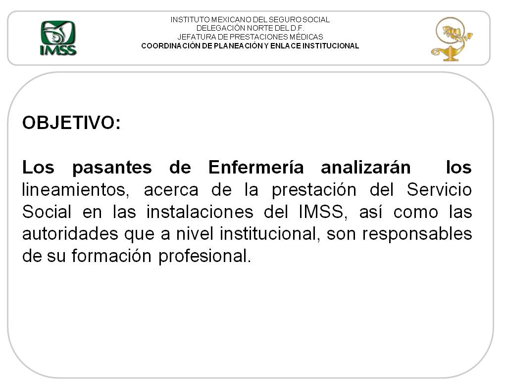 Reglamento De Pasantes De Enfermeria En Servicio Social
