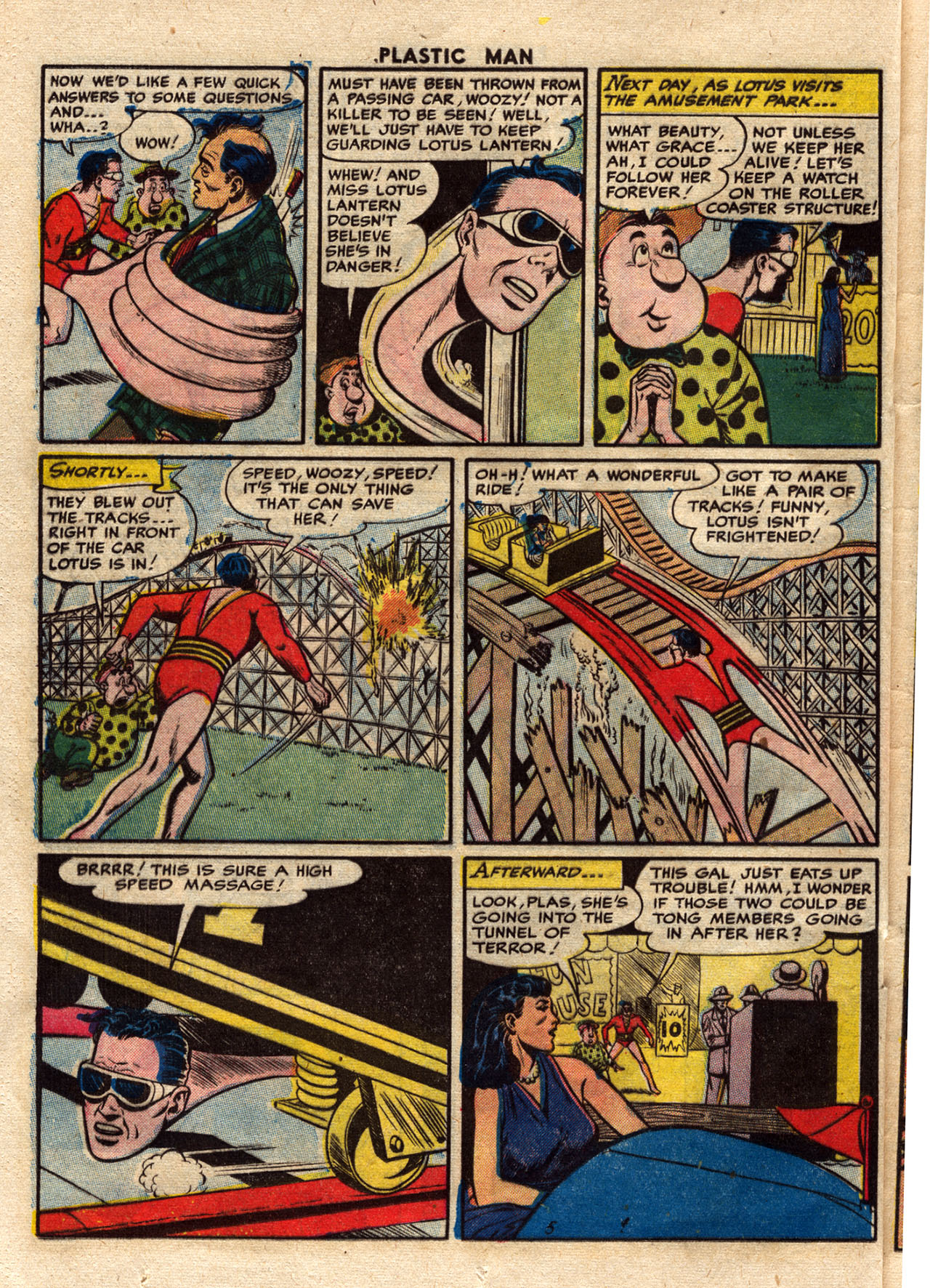 Read online Plastic Man (1943) comic -  Issue #45 - 22