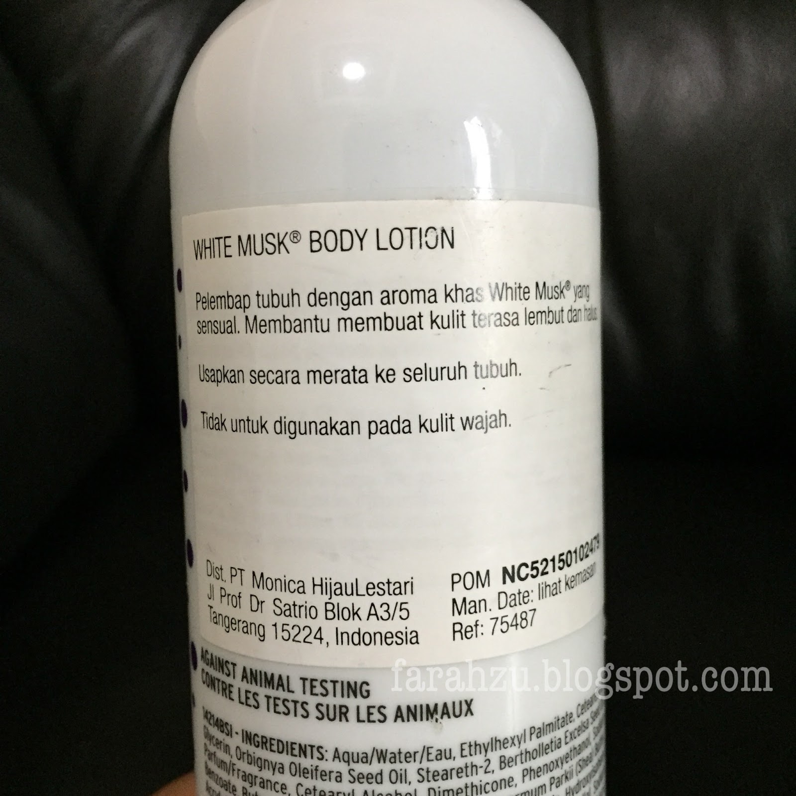 Battle Review The Body Shop White Musk Body Lotion vs Oriflame Milk