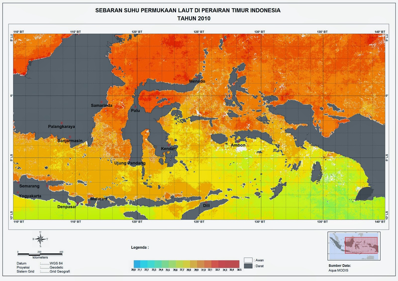 PUSAT STUDI SUMBER DAYA PESISIR LAUT: Suhu Permukaan Laut (Sea Surface
