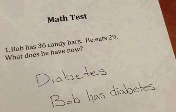 Funny Kids Test Answers