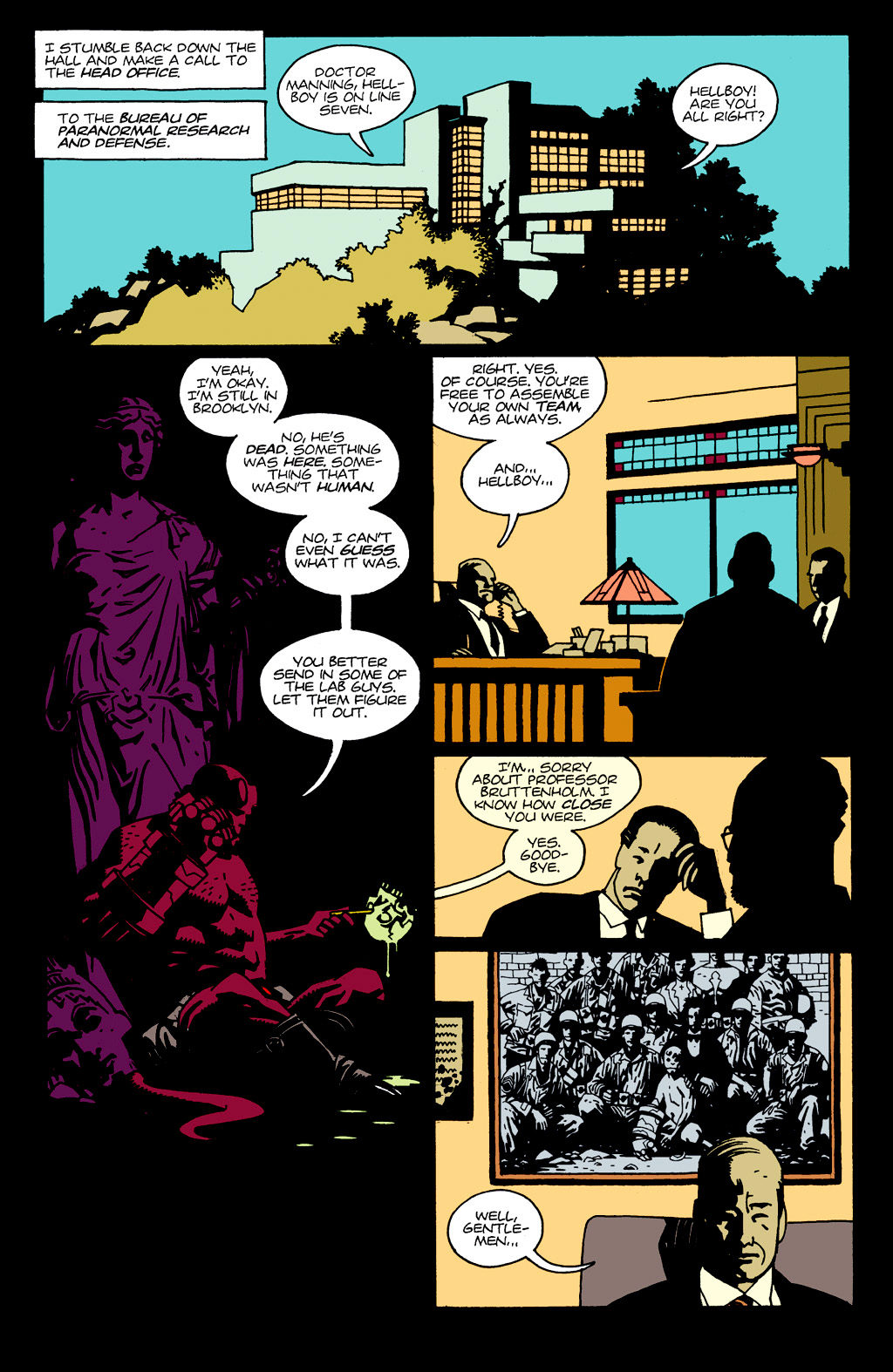 Read online Hellboy: Seed of Destruction comic -  Issue #1 - 23