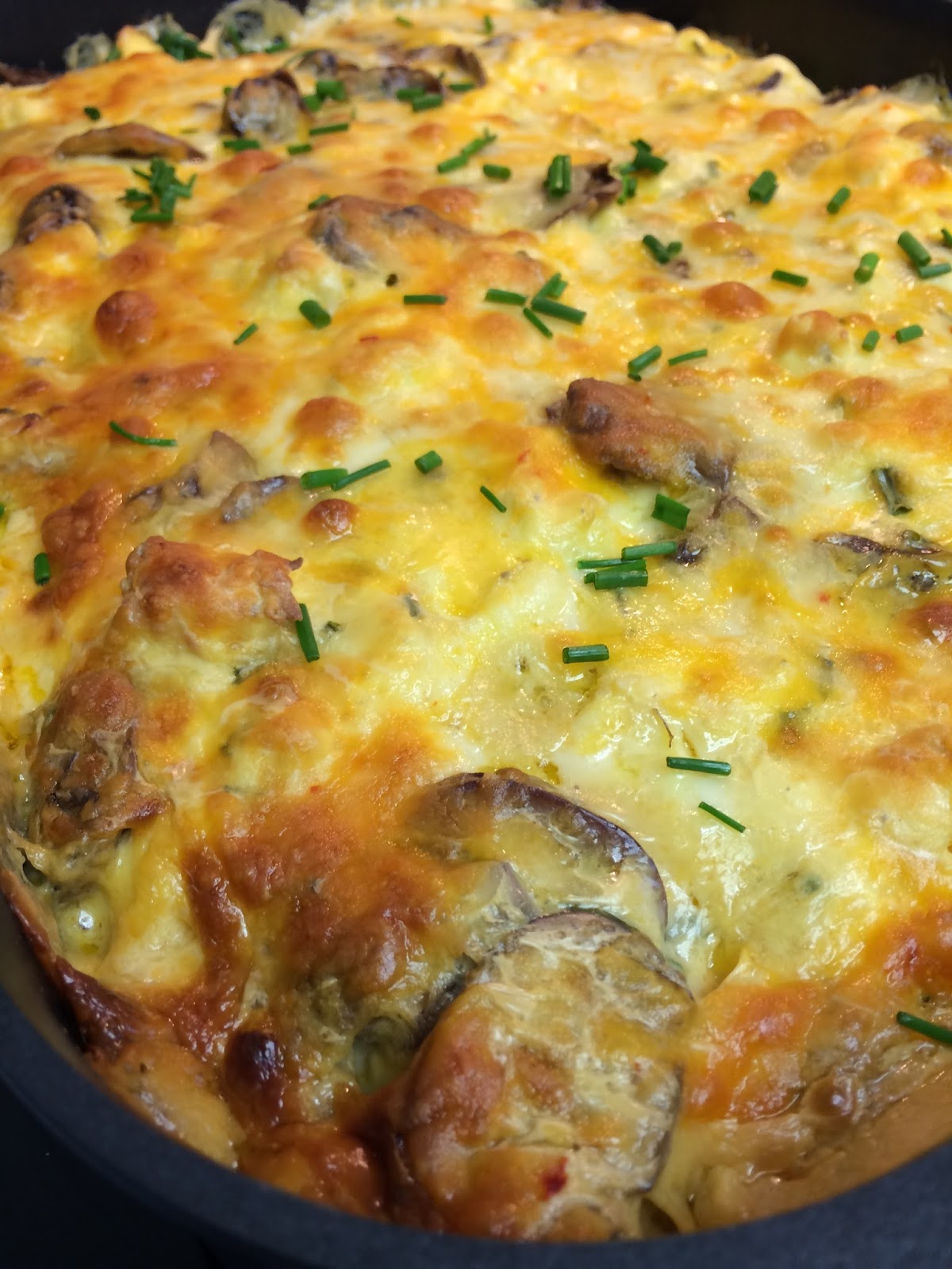 Mennonite Girls Can Cook Mushroom Scrambled Egg Bake