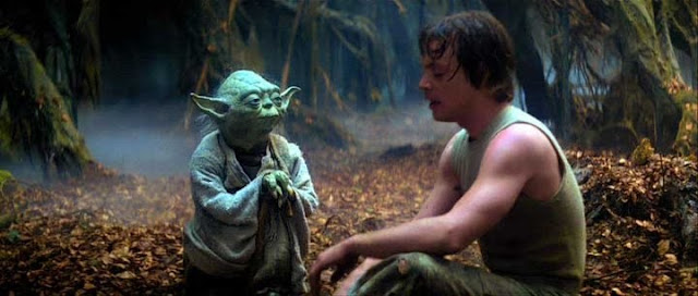 Luke and Yoda
