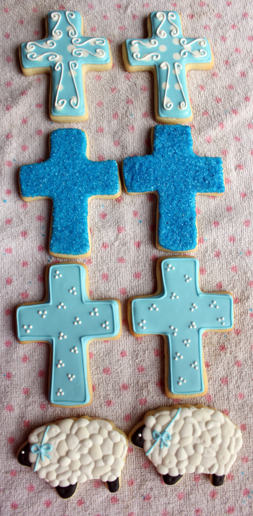 Baptism Christening Sugar Cookies Gwen's Kitchen Creations