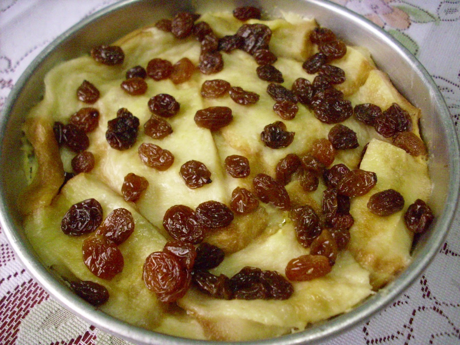 DIARI DIELA Puding Roti Kukus