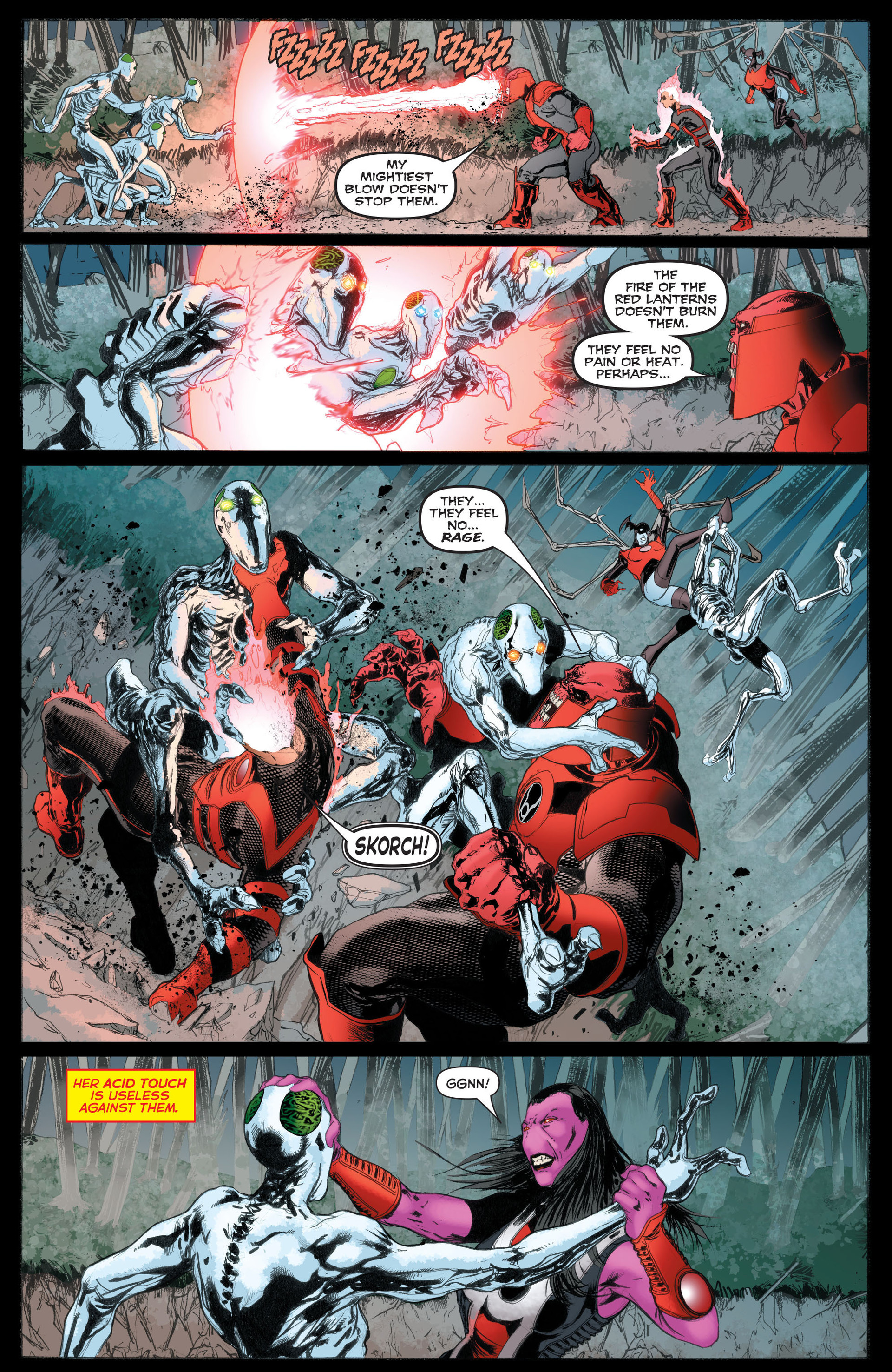 Read online Red Lanterns comic -  Issue #13 - 15