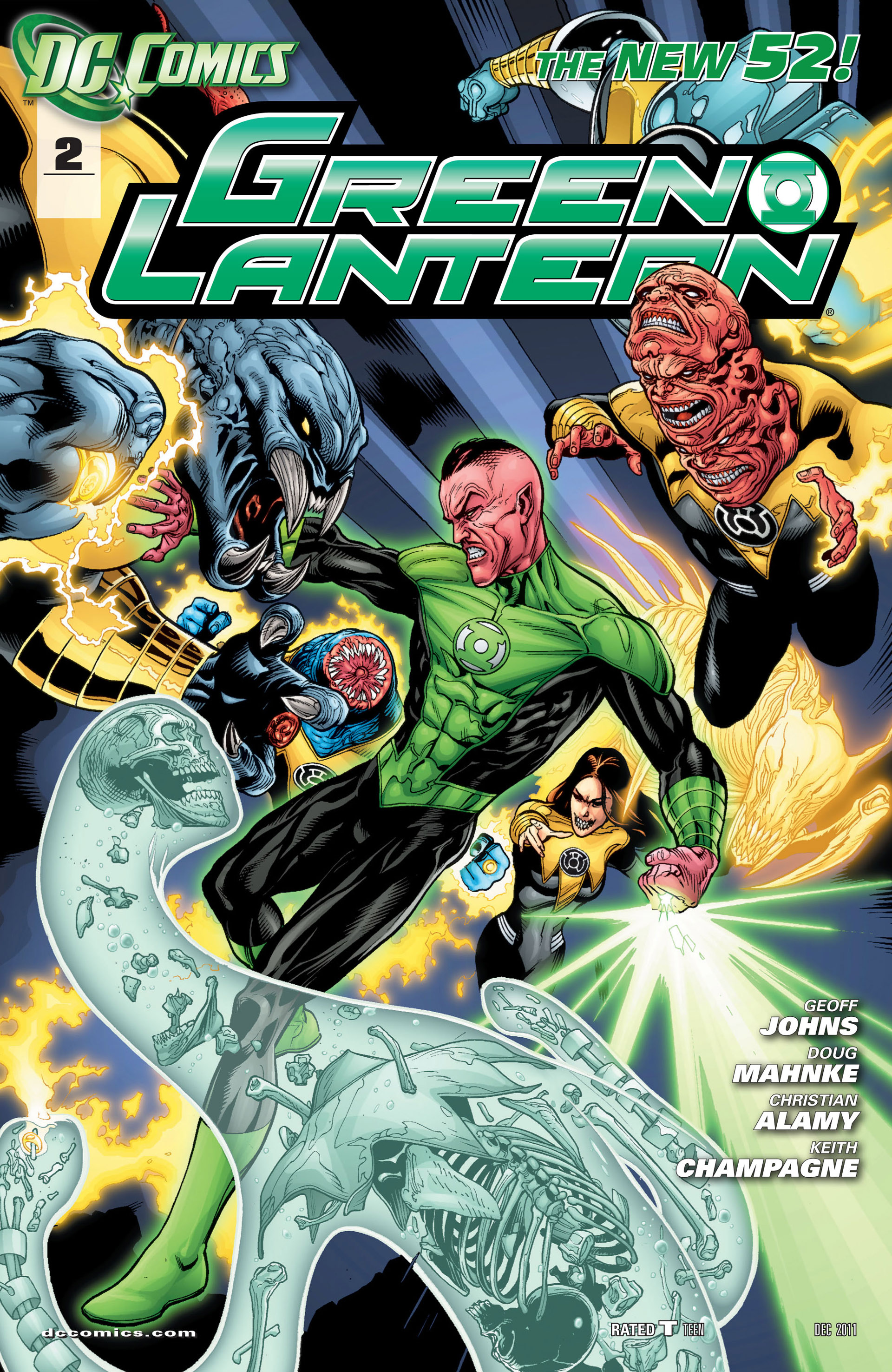 Read online Green Lantern (2011) comic -  Issue #2 - 1