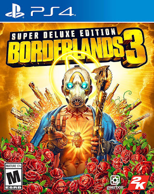 Borderlands 3 Game Cover Ps4 Super Deluxe Edition