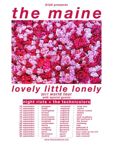The Maine Lovely Little Lonely Review Est 1987 The Maine Interview Tour Preview