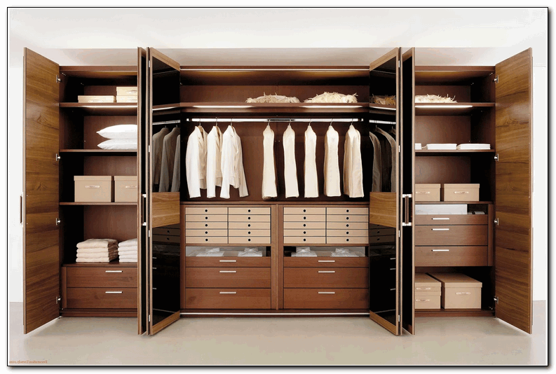 Contoh Wardrobe Minimalis