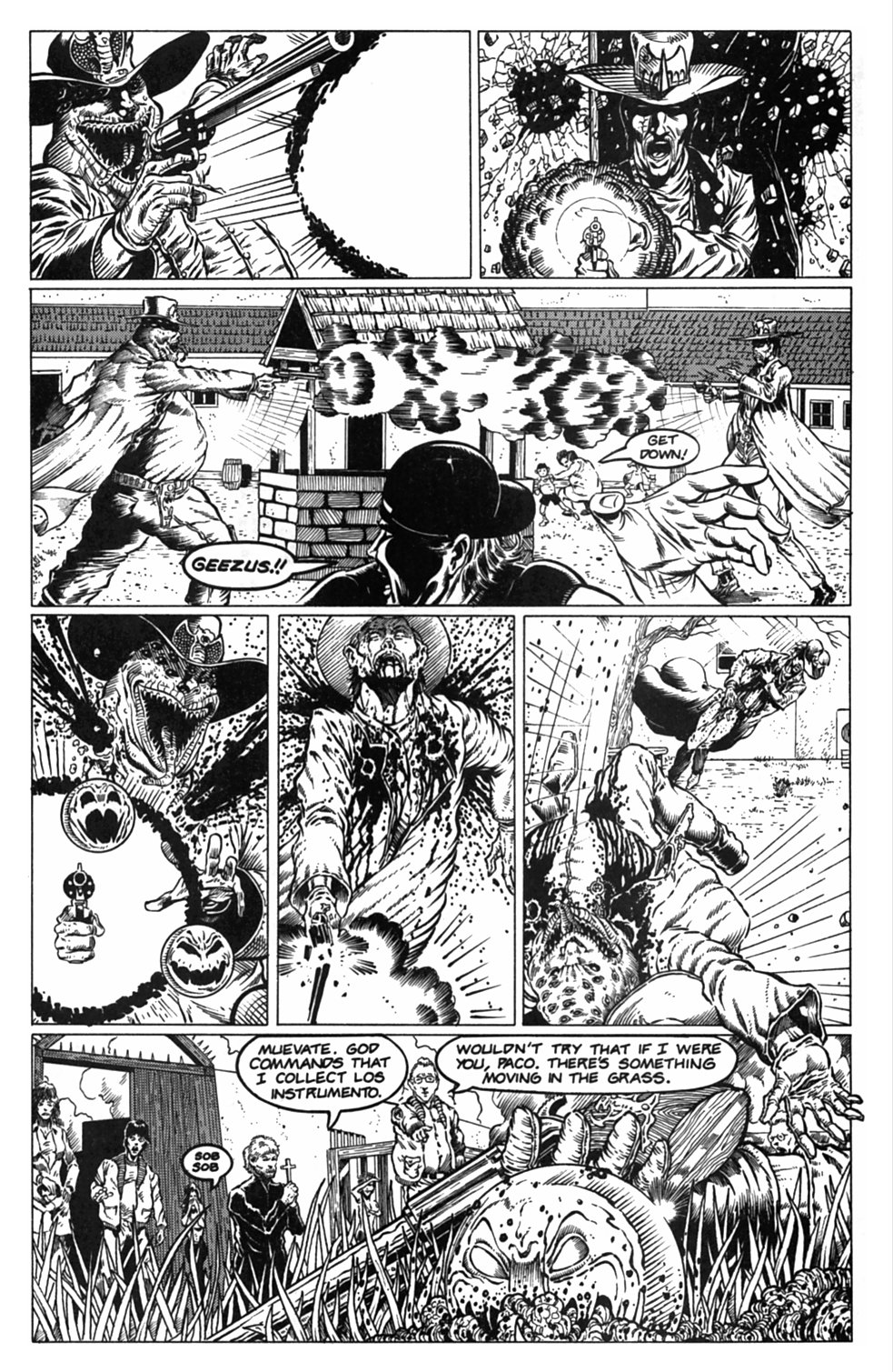 Read online Gunfighters in Hell comic -  Issue #1 - 10