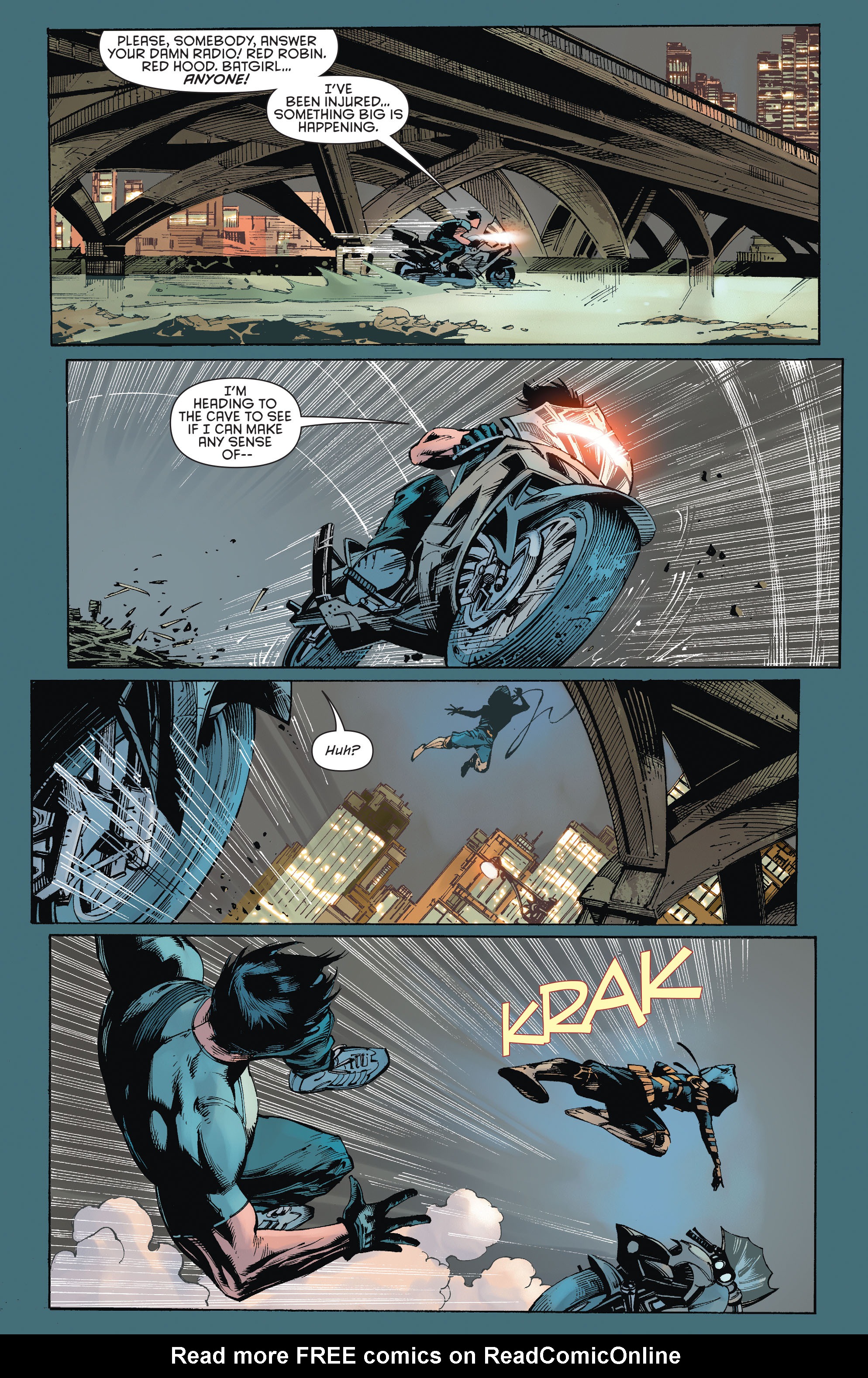 Read online Batman & Robin Eternal comic -  Issue #1 - 21