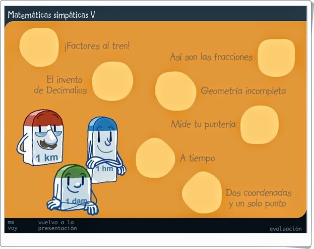 "Matemáticas Simpáticas V" (Juegos de 5º de Primaria)