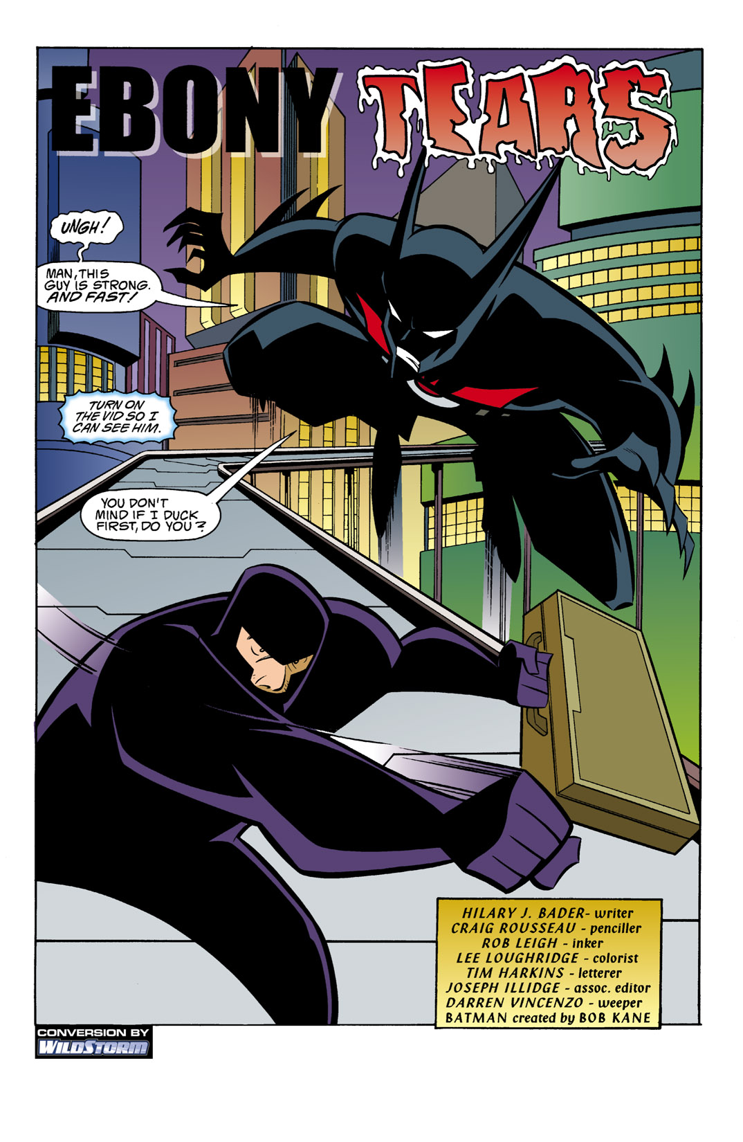 Read online Batman Beyond [II] comic -  Issue #2 - 2
