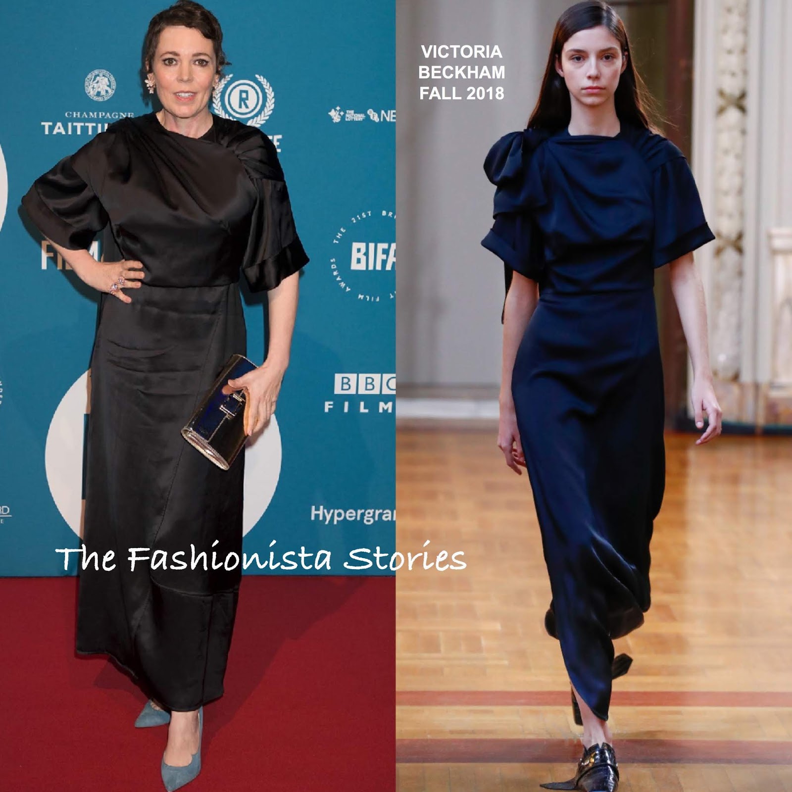 Olivia Colman in Victoria Beckham at the 21st British Independent Film