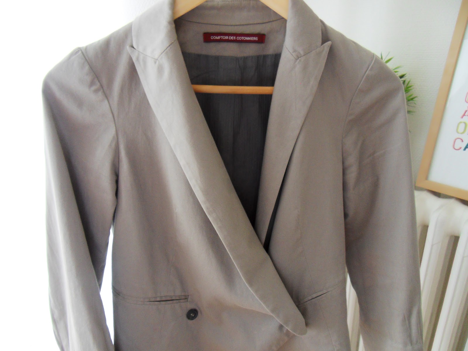 Vide dressing: Veste Comptoir des Cotonniers T.34