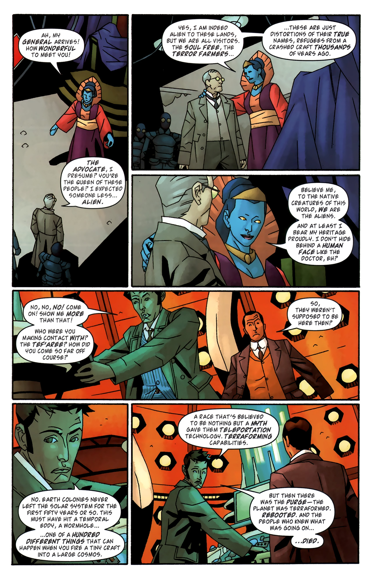 Read online Doctor Who (2009) comic -  Issue #14 - 22