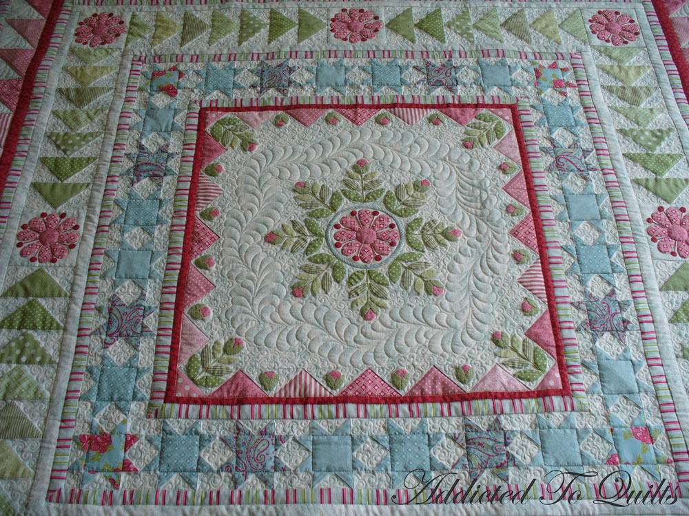 Addicted To Quilts Medallion Quilt