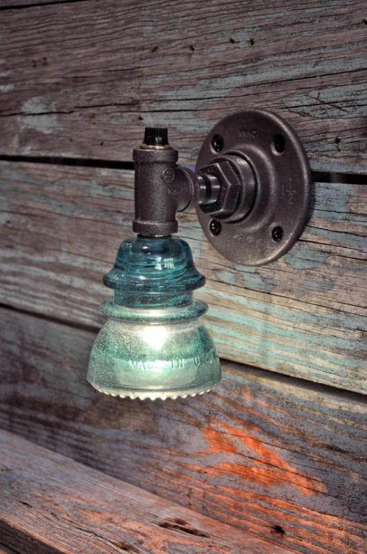 30 Delicate Projects That Repurpose Old Glass Insulators Do it