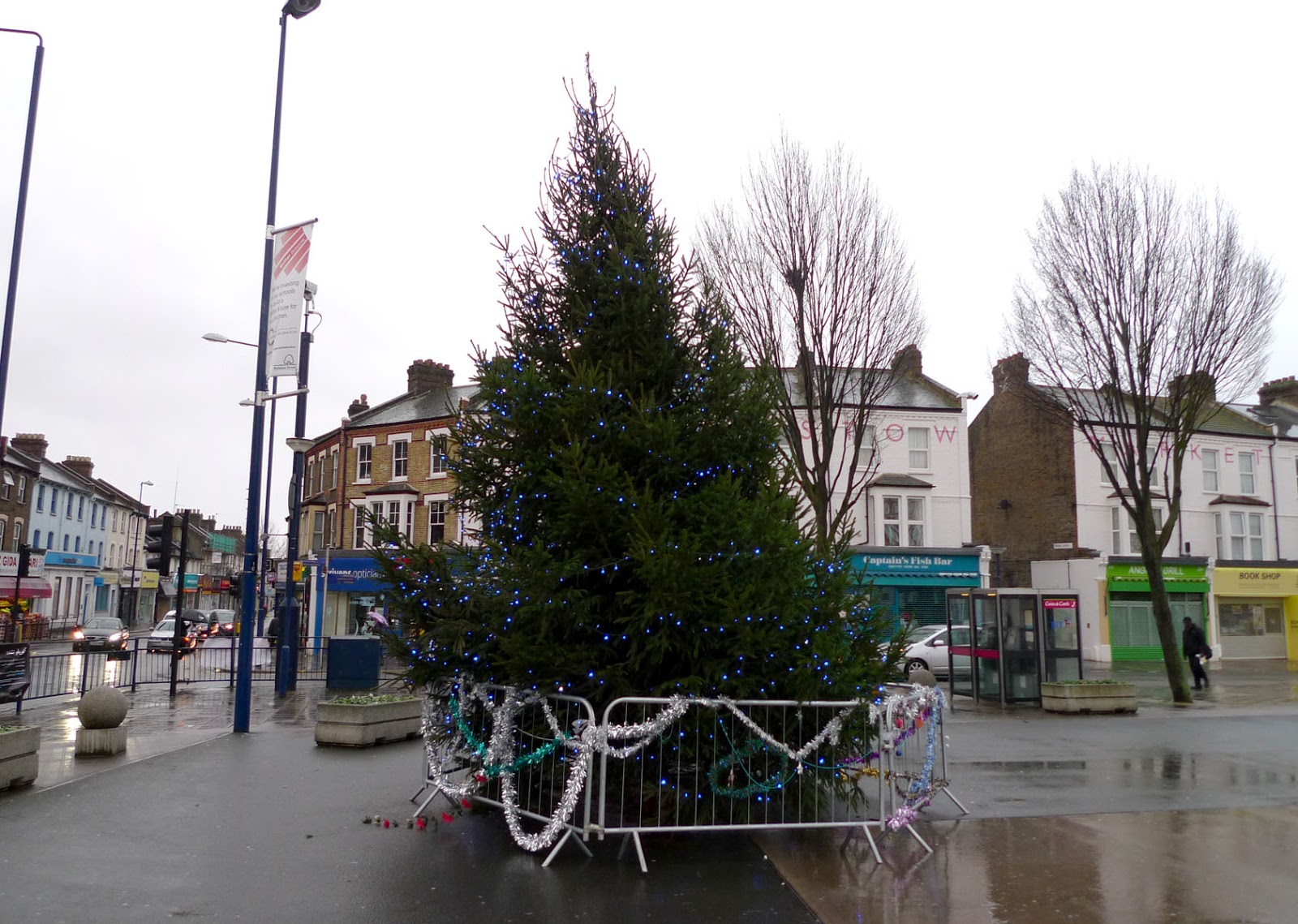 Get Callaghan Walthamstow's infamous wonky Christmas tree