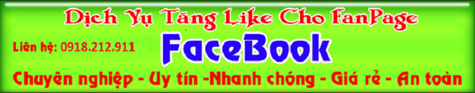 Bán Like Facebook Giá Rẻ | Bán Like Fanpage Facebook | Dịch Vụ Tăng Like Facebook