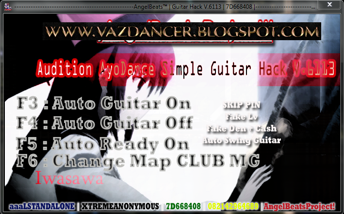 Free Cheat AyoDance Simple Auto Guitar V6113 | YHA (Yuda Hacker Audi)